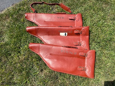 Matching Leg O Mutton Leather cases