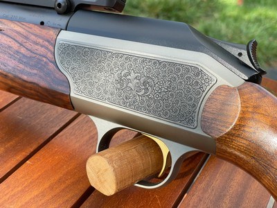 Blaser R93 two barrel set 270 Win, 7mm Rem Mag with case.
Note:missing bolt face
