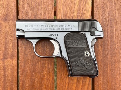 Colt 1908 Vest Pocket pistol .25