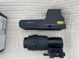 EOTech Holographic sight with G23.FTS 3x magnifier