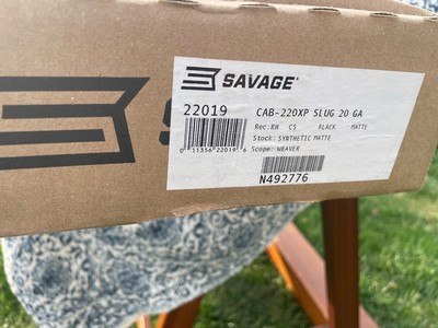 Savage 220 Slug 20g with Vortex Tactical scope - Image 4 of 12