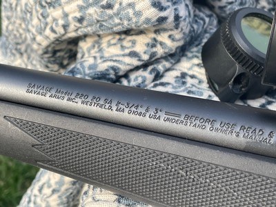 Savage 220 Slug 20g with Vortex Tactical scope - Image 6 of 12