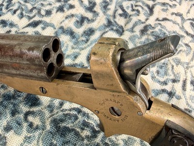 C. Sharps Riverboat Gamber 1A pepperbox - Image 9 of 12