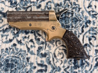 C. Sharps Riverboat Gamber 1A pepperbox - Image 1 of 12