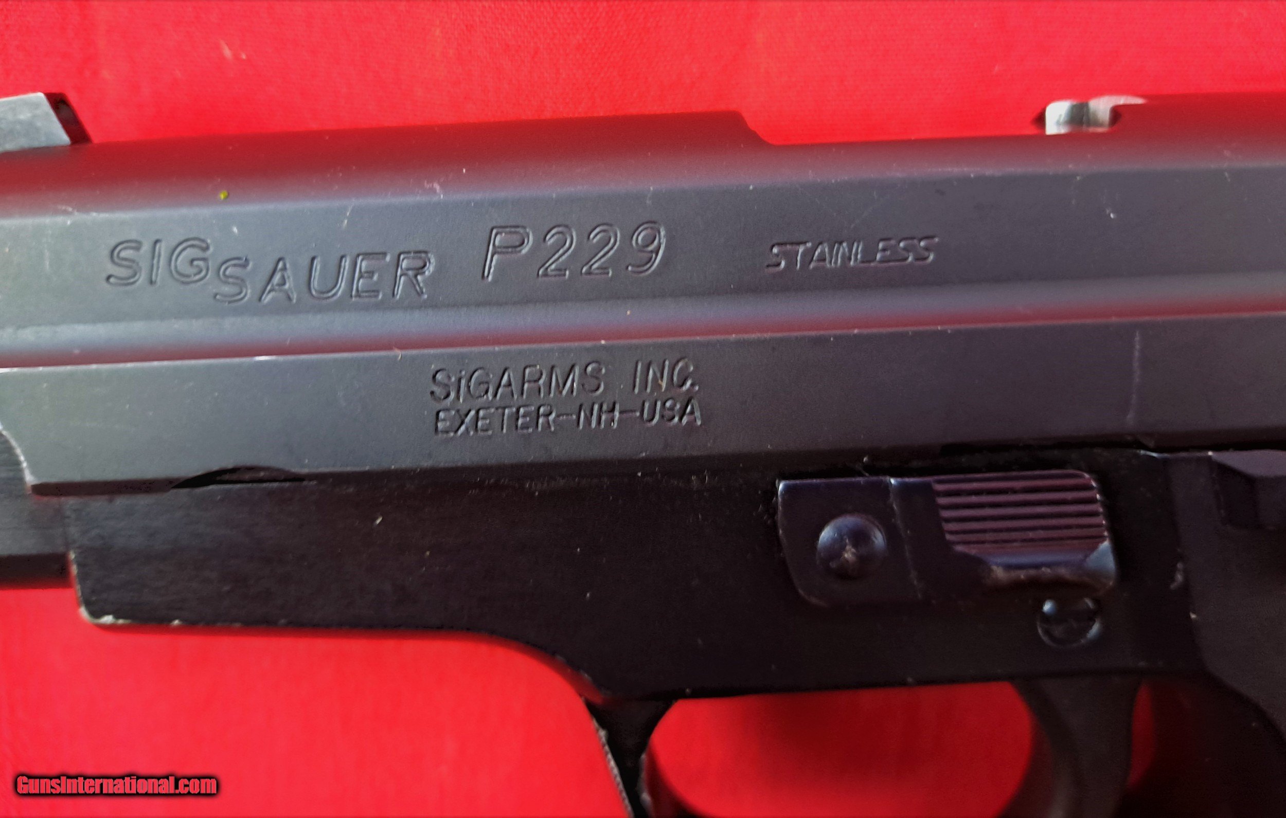 sig sauer p229 serial numbers