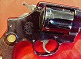 S&W triple lock 455 Webley
with British proof marks 3 digit serial number - 6 of 15