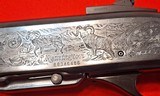 Remington 7400 in 30-06 engraved semi auto rifle - 9 of 15