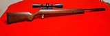 RWS Diana model 350 mag in 22cal air rifle with scope - 1 of 15