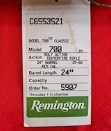 Remington 700 Classic in 25-06 NIB Made in 1990 - 11 of 13