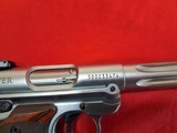 Ruger MKIV HUNTER semi-auto pistol .22LR with Box (2) Mags Target Gun - 6 of 9