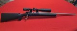 Winchester Model 70 with Stainless Bull barrel 6.5 creedmoor with vortex scope - 2 of 12