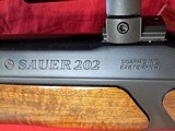 Sauer 202 Varminter 22-250 caliber with scope - 4 of 14