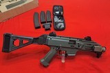 CZ Scorpion Evo 3 S1 9mm pistol new in the box never been fired with extras. - 7 of 13