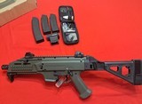 CZ Scorpion Evo 3 S1 9mm pistol new in the box never been fired with extras. - 10 of 13
