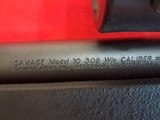 Savage model 10308 with bull barrel and scope - 9 of 15