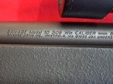 Savage model 10308 with bull barrel and scope - 5 of 15