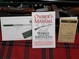 Merkel model 40 E sxs 28ga shotgun in original case and papers open to offers - 8 of 15
