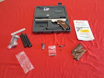 Ruger Mark II Competition Target pistol with extras - Image 14 of 15