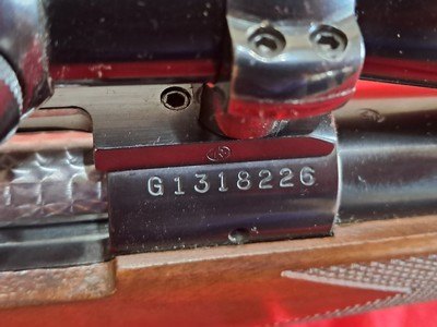 Winchester Model 70 in 22-250 with scope - Image 13 of 15