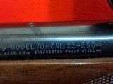 Winchester Model 70 in 22-250 with scope - Image 4 of 15