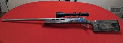 Savage model 12 Stainless F-Class in 6.5×284 Norma with scope open to offers - Image 1 of 15