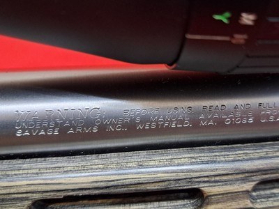 Savage model 12 Stainless F-Class in 6.5×284 Norma with scope open to offers - Image 10 of 15