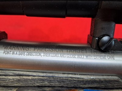 Savage model 12 Stainless F-Class in 6.5×284 Norma with scope open to offers - Image 9 of 15
