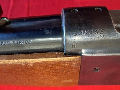 Savage 99E chambered in 300 savage caliber - Image 9 of 12