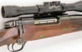 Weatherby Mark V German Rifle with a Variable 2x to 7x Scope and a Pachmayr Lo-Swing Mount - 9 of 14