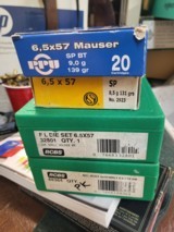 WINCHESTER MODEL 70 HERB'S CUSTOM RIFLE WITH RCBS DIES ANS 2 BOXES AMMO - 2 of 11