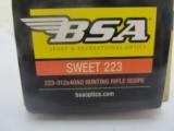 BSA Sweet 223 3X12 power scope NIB - 2 of 9