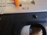 NIB unfired Sig Sauer 1911 45 ACP Compact Carry from Custom Shop including 3 seven shot mags - 3 of 10