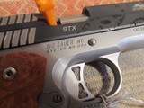 Sig Sauer STX 2 Tone SS Custom Shop .45 cal pistol - 4 of 7