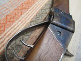 Taylor & Co Inc
Sharps mod 1874 sporting cal 45/70 rifle with middle range
DP Creedmore tang sight - 9 of 15