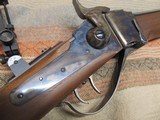 Taylor & Co Inc
Sharps mod 1874 sporting cal 45/70 rifle with middle range
DP Creedmore tang sight - 2 of 15
