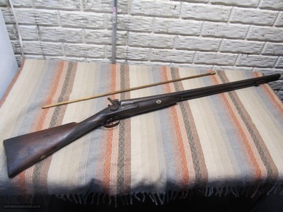 Moore and Co English Double barrel percussion shotgun