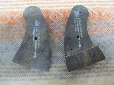 Jay Scott 30A laminated pearl grips for Colt short frame pistol - Image 2 of 10