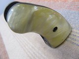 Jay Scott 30A laminated pearl grips for Colt short frame pistol - Image 8 of 10