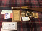 WINCHESTER GOLDEN SPIKE COMMEMORATIVE 30/30 RIFLE NEW IN BOX - 14 of 15
