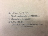 COLT M1911A1 U.S.ARMY 1944 - 11 of 13