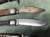 5 EARLY SCHRADE AUTO KNIVES - 8 of 15