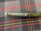WWII JAPANESE SHIN GUNTO TYPE 95 NCO SWORD