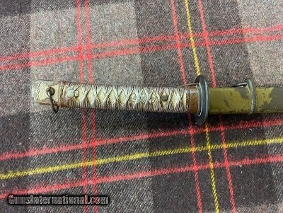 WWII JAPANESE SHIN GUNTO TYPE 95 NCO SWORD
