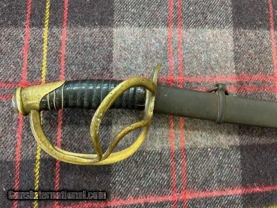 CHRISTOPHER ROBY 1860 CAVALRY SABER