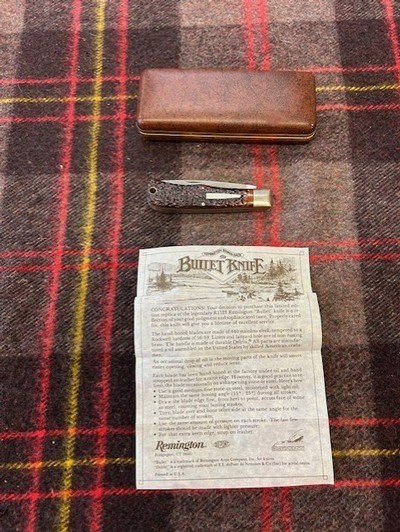 1982 remington 1123 bullet knife
mod four & six