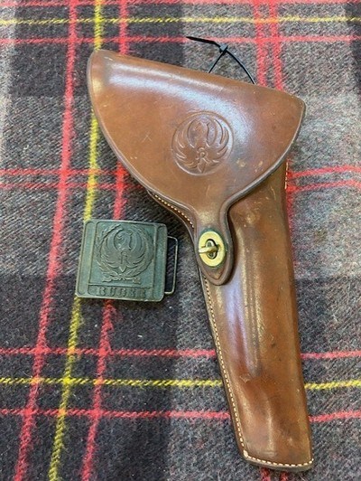 ruger flap holster and buckel