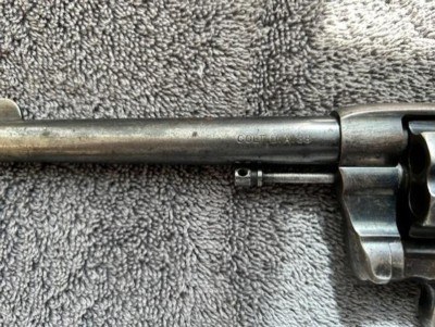 1901 us army colt da 38 - Image 4 of 15