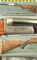 Lancaster 450/400 3 1/4" Nitro Express English Double Rifle - 15 of 15