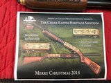 Ithaca 37
ONE OF 25
" The Cedar Rapids Heritage Shotgun"
Gold Plated - 12 of 15