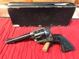 Colt Single Action Army 2nd Gen 38 special with Box - 1 of 15